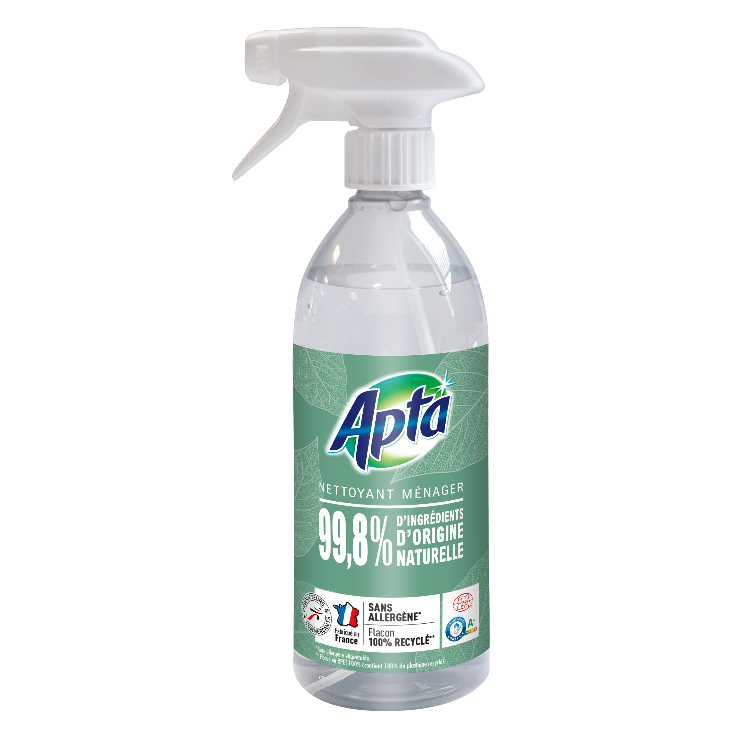 Nettoyant ménager spray 750ml APTA - KIBO